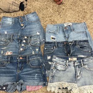 Girls Size 7-8 Denim Shorts bundle may be sold separately